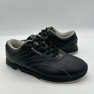 Brunswick Silk L-001 Women Size 8.5 Black FlexSlide Technology Bowling Shoes